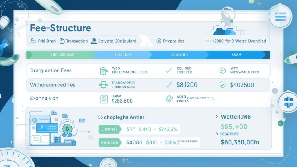 Crypto 30x.com Fee Structure
