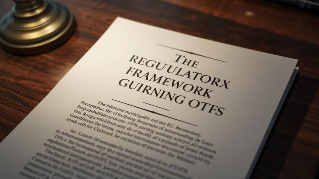 The Regulatory Framework Governing OTFs