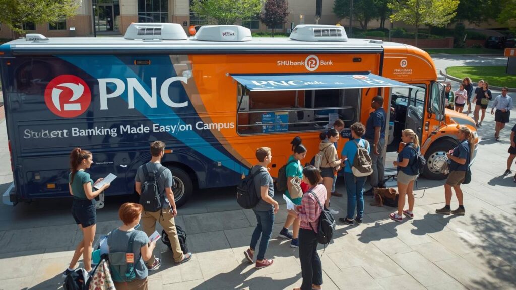 PNC Bank YSU Mobile Branch: Student Banking Made Easy on Campus