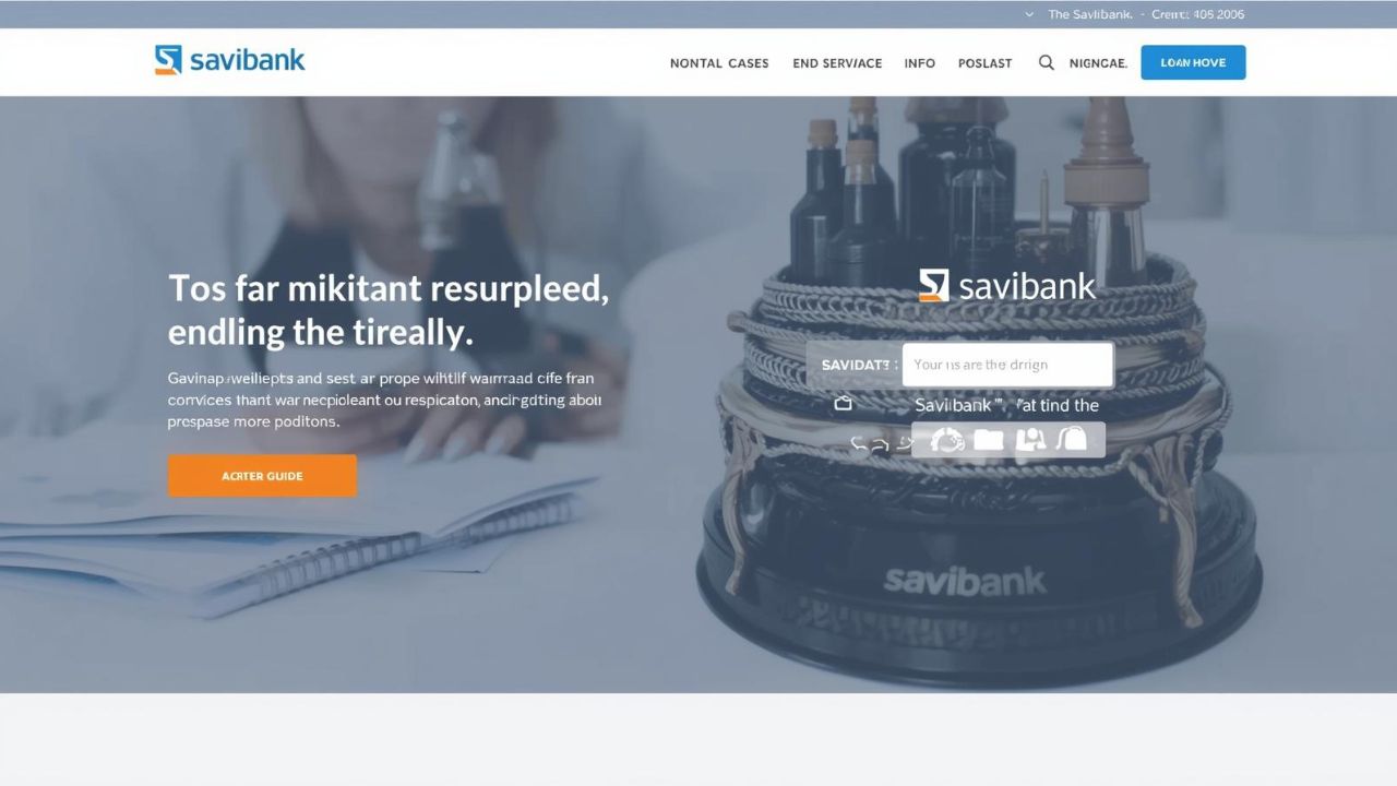 Savibank Login_ Official Sign-In Page & Access Guide