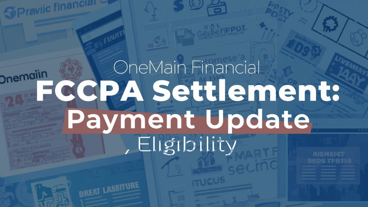 OneMain Financial FCCPA Settlement_ Payment Update, Eligibility