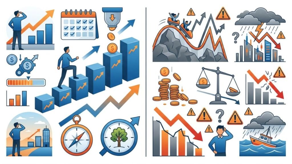 Investment risks despite regular contribution strategy explained